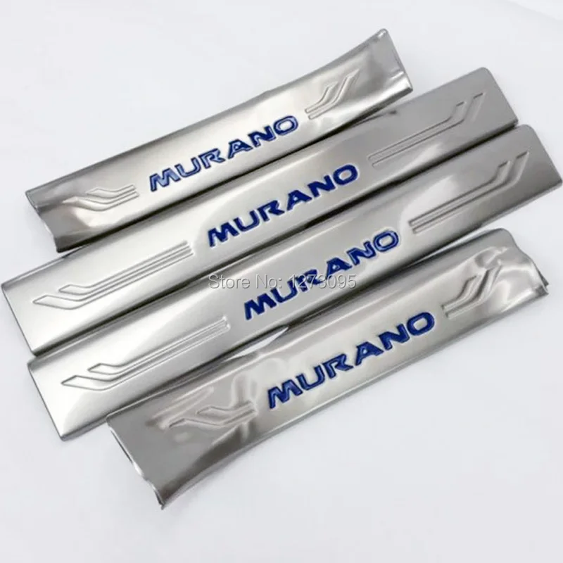US $64.97 For 2015 2019 2020 Nissan Murano Z52 Stainless Interior Door Sill Scuff Plate Kick Pedal Step Cover Protector Trim Car Accessory