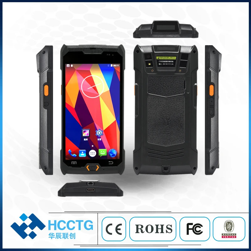 Android 7 0 4G ручной компьютер pos терминал Wi Fi Bluetooth NFC RFID считыватель PDA сканер штрих