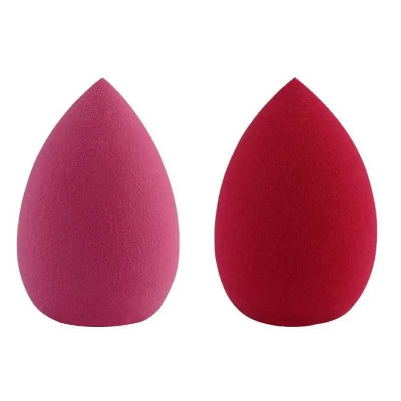 

2pcs Waterdrop Makeup Sponge Absorb Face Makeup Foundation Powder Sponge Puff Non Latex Sponge Makeup Cosmetic Beauty Tools