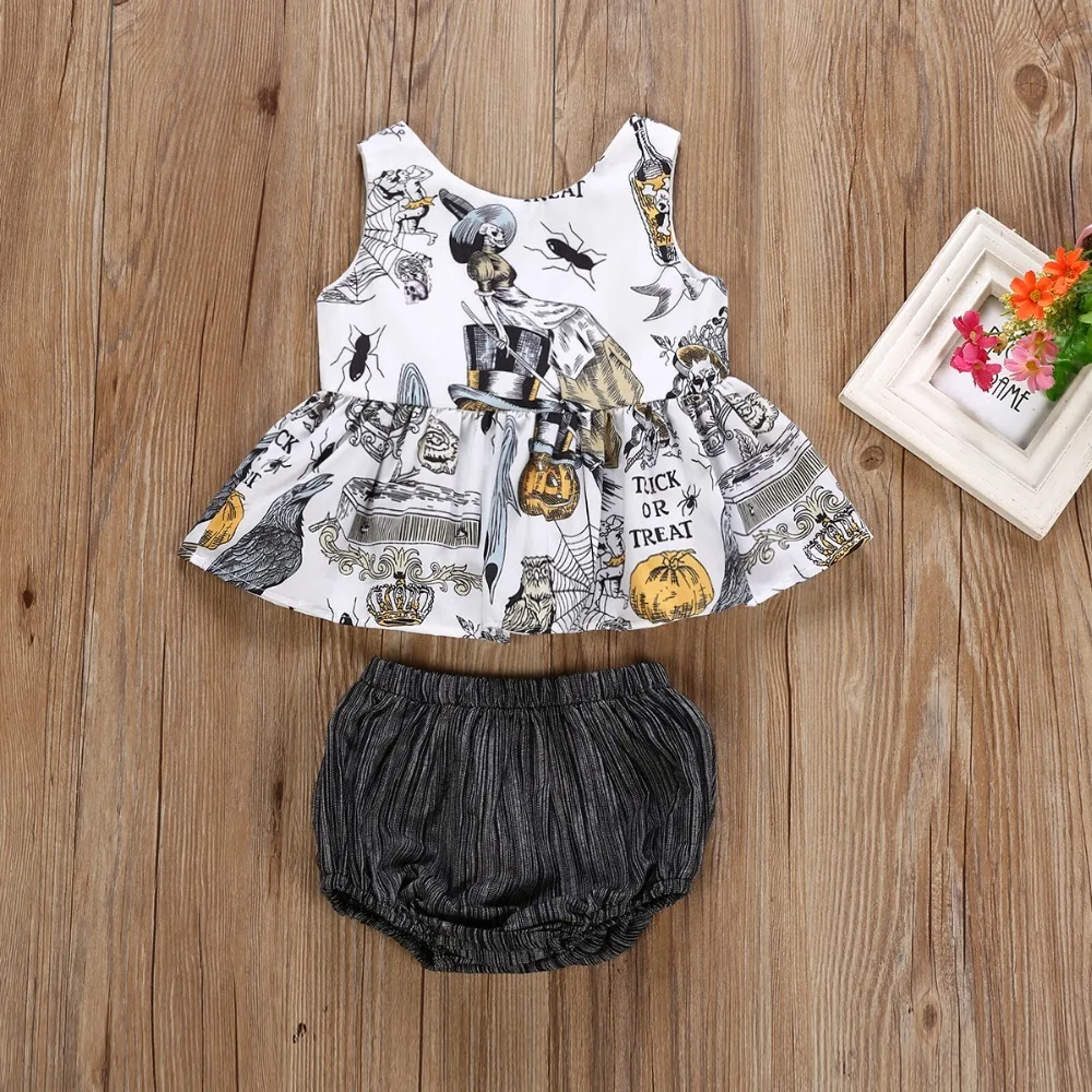 

2 Stuks Peuter Kids Baby Meisjes Mode Outfits T-shirt Tops Jurk + Shorts Kleding Set Vierkante Kraag Sets
