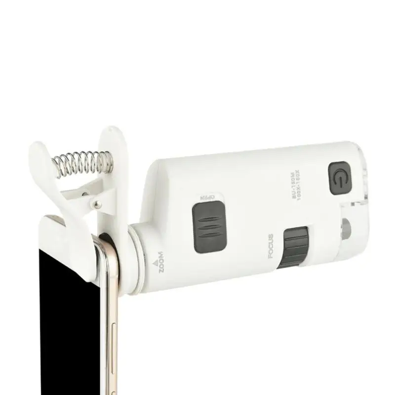 

Universal Mobile Phone Microscope 100X-150X Zoom Magnifier Clip Macro Lens High Definition Microscopes Dropshipping