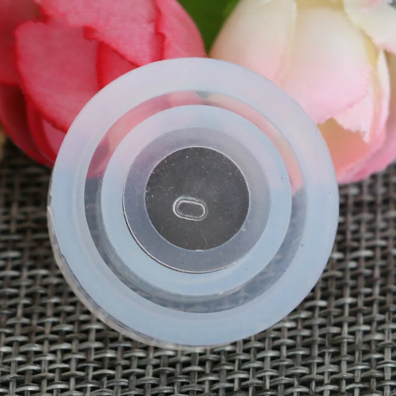 1pcs DIY Round Shape Silicone Ring Mold For Epoxy Resin Jewelry Making