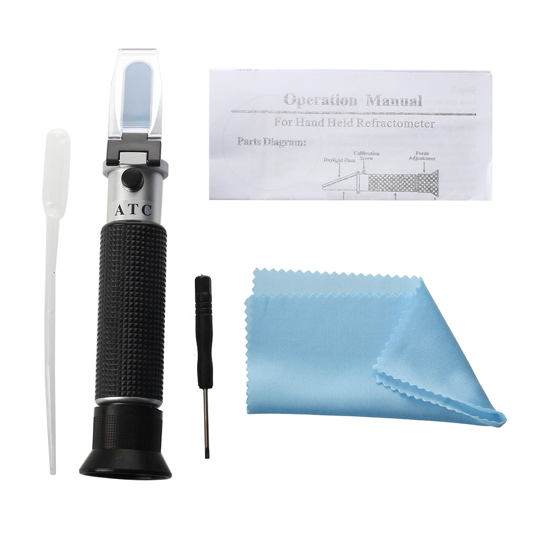 WSFS Hot Refractometer Alcohol Alcoholometer meter vol 0.80 beer