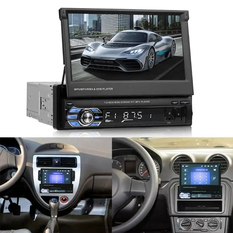 Cheap VODOOL 7" Foldable Touch Screen Bluetooth Car MP5 Player Stereo Audio GPS Navigation Video Media Player RDS AM FM Radio With Map 5 Cheap VODOOL 7" Foldable Touch Screen Bluetooth Car MP5 Player Stereo Audio GPS Navigation Video Media Player RDS AM FM Radio With Map 5