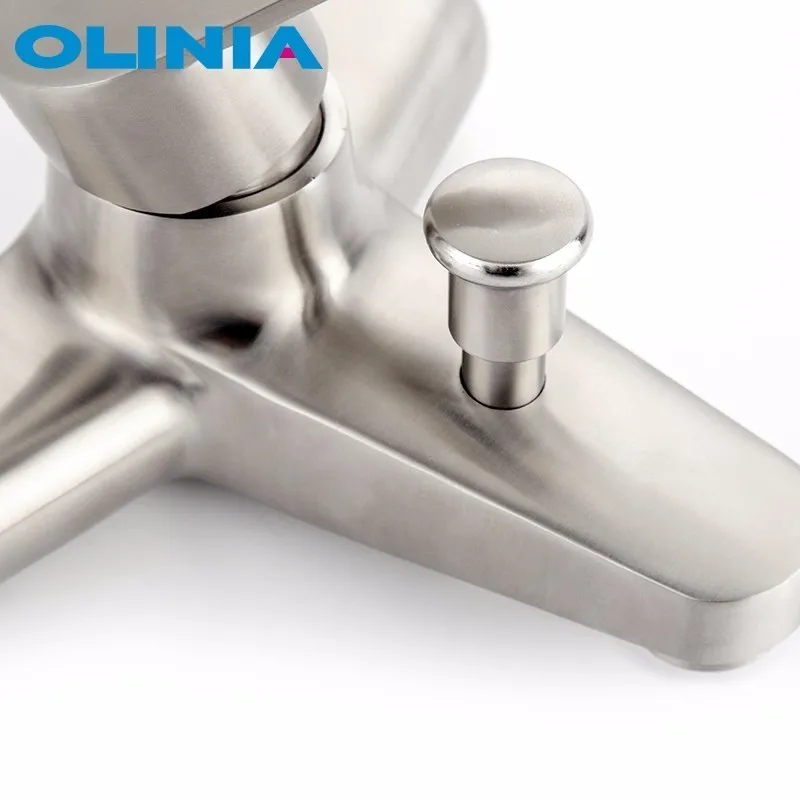 Olinia смеситель для ванной нержавеющяя сталь кран для ванной смеситель для ванны смеситель для ванной с душем смеситель в ванную смеситель для душа смеситель ванна OL98802