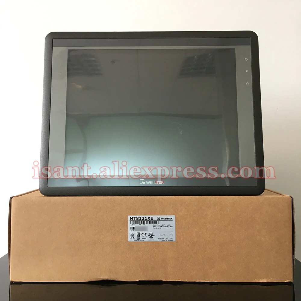MT8121XE Weintek HMI 12 1 дюймов сенсорная панель Поддержка Ethernet (новый и оригинальный) |