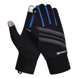 AONIJIE теплые виброзащитные перчатки для велоспорта Спорт на открытом воздухе для мужчин женщин Прихватки для мангала Бег Пеший Туризм