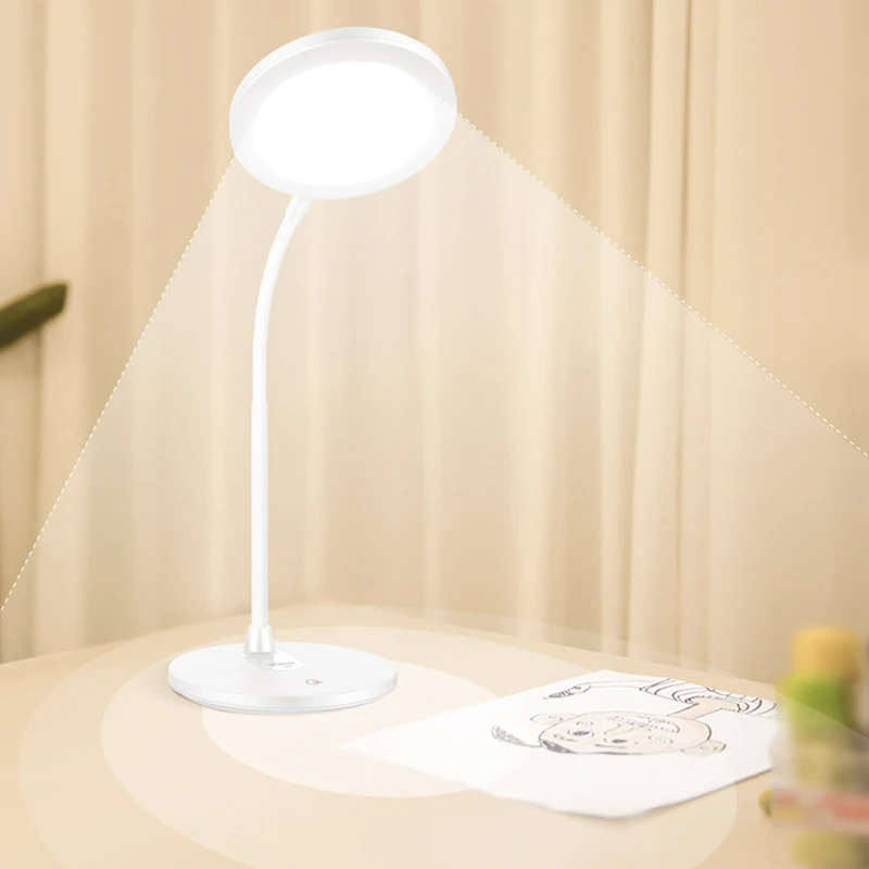 

T403 Dimming LED Table Lamp Bedroom Bedside Reading Eye Protection Light Innovative Design Reading Light
