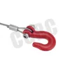 Accessoires pour chenilles radiocommandées, corde de remorquage en acier avec crochet, pour Tamiya Cc01 Axial Scx10 Rc4wd D90 Tf2 Trx-4 Trx4 1/10 ► Photo 3/4