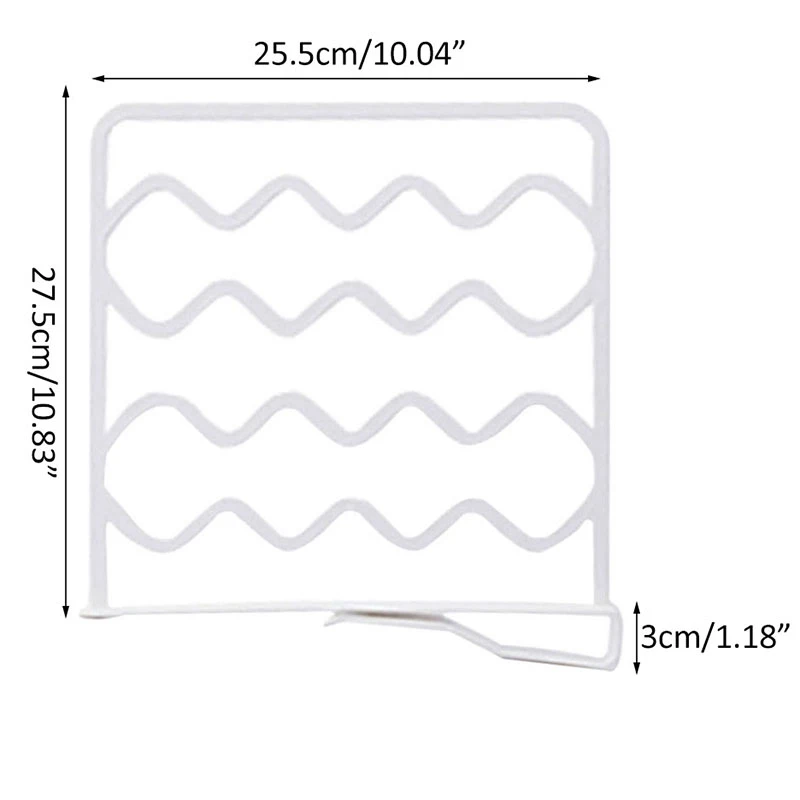 4 قطعة الرف خزانة رف سلك مقسم الفضاء توفير خزانة المنظم صندوق تخزين ملابس رف درج المنظم خزانة لغرفة النوم Rac 4 قطعة الرف خزانة رف سلك مقسم الفضاء توفير خزانة المنظم صندوق تخزين ملابس رف درج المنظم خزانة لغرفة النوم Rac