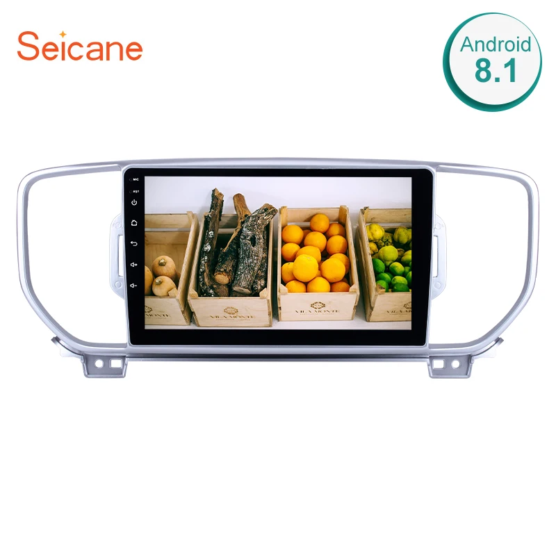 

Seicane 2din 9" Touchscreen Android Radio GPS multimedia Player for 2016 KIA KX5 Sportage with Bluetooth Aux WIFI Mirror Link