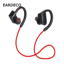 EARDECO Sport Wireless Headphones Earhook Bluetooth Earphone Headphone Ear Hook Earphones Headset Microphone Earpiece for Phone 4 2 bluetooth waterproof headset headphones wireless headphone microphone aptx sport earphone usb plug for iphone android phone