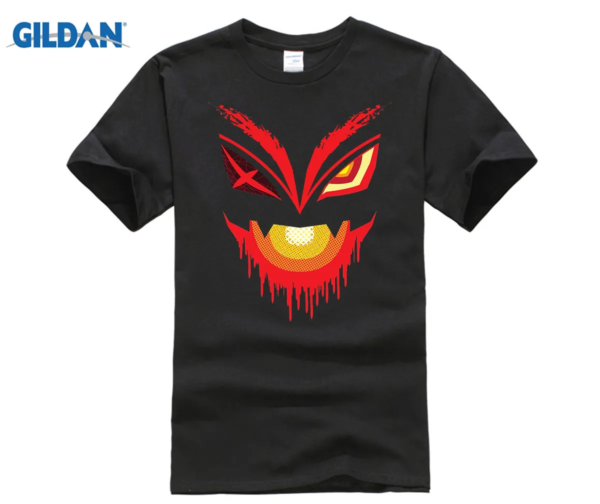 

GILDAN Kill La Kill Japan Anime Series T Shirt Black Basic Tee Retro 100% Cotton Print Shirt Tee Cool Funny T-Shirt