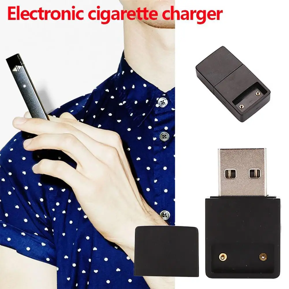 

Suitable For Juul Electronic Cigarette Charger USB Charge Fast Charger Dual Port USB Universal Portable Flat Smoke Charger