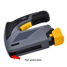 Профессиональный перезаряжаемый портативный домашний гвоздильщик Штапельная установка деревообрабатывающий DIY принадлежности гвоздильный станок Столярный инструмент