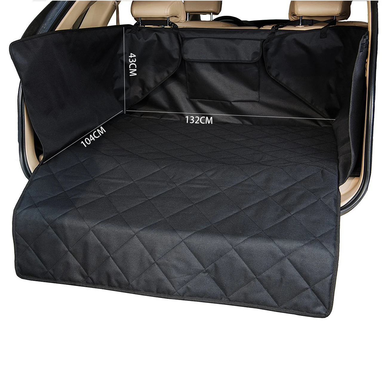 

Boot Protection Mat For Dogs Universal For Combi And Suvs With Side And Bumper Protection Black