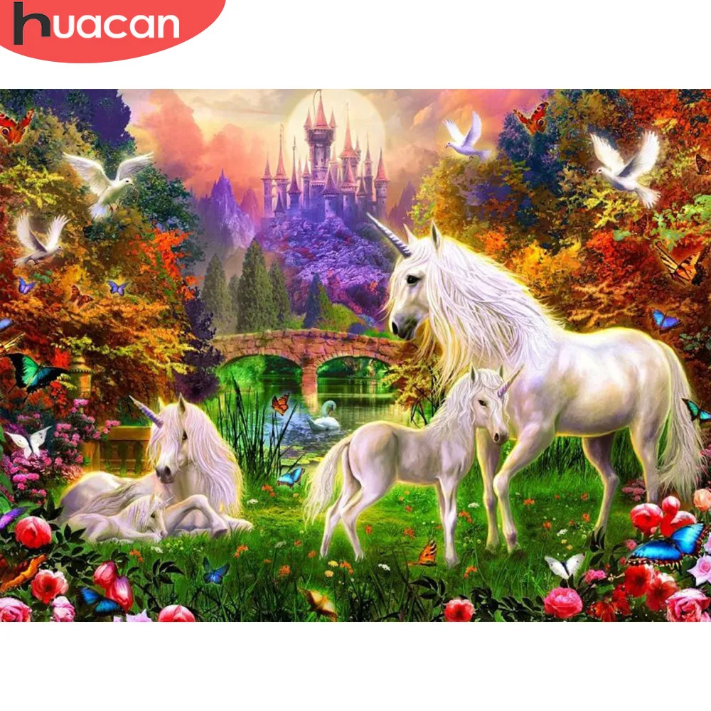 

HUACAN 5D DIY Diamond Painting Animal Diamond Mosaic Cross Stitch Embroidery Sale Full Square Rhinestone Home Decor Gift