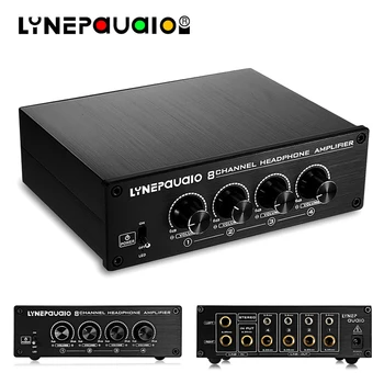 

Headphone Splitter Headphone Amplifier Comparator 2 Input 8 Output of The Studio 8 Way Headphone Monitor 2 Channel Mix Input