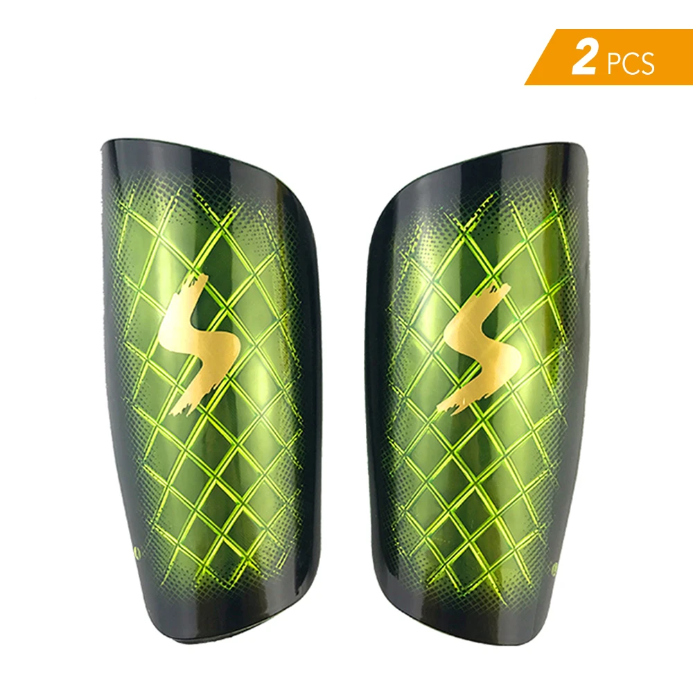 

2 PCS Soccer Shin Guards Football Shin Protective Board Soccer Training Calf Protector Breathable Football Leg Pad