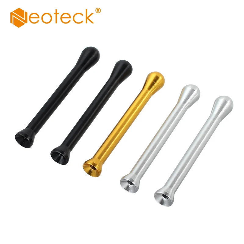 Neoteck 5 шт. портативная металлическая трубка для нюхательного табака снортера