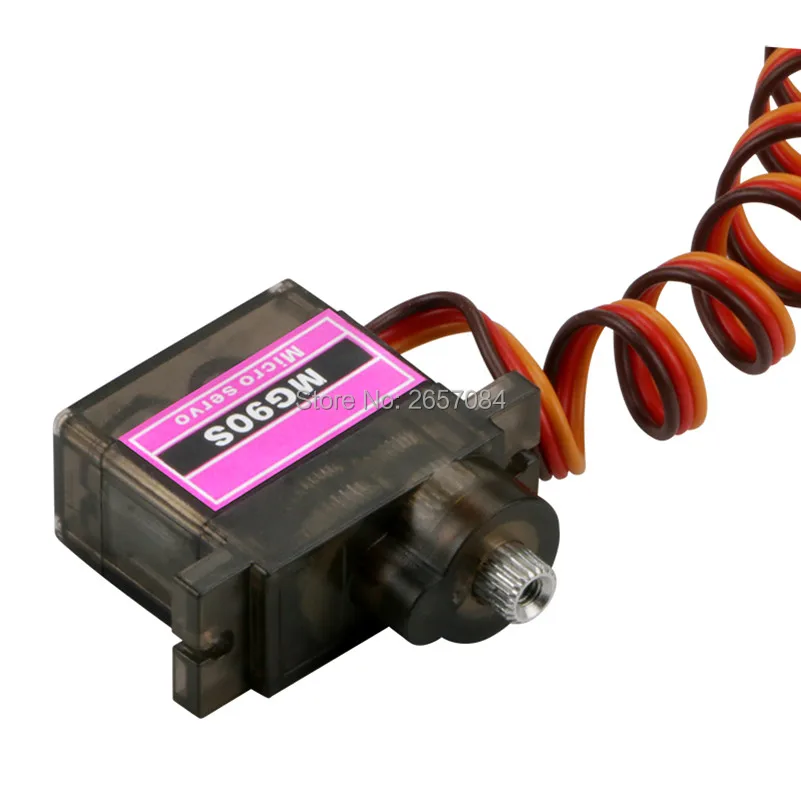 2 шт./лот MG90S mg90s металлическая шестерня цифровая 14g Мини сервопривод для