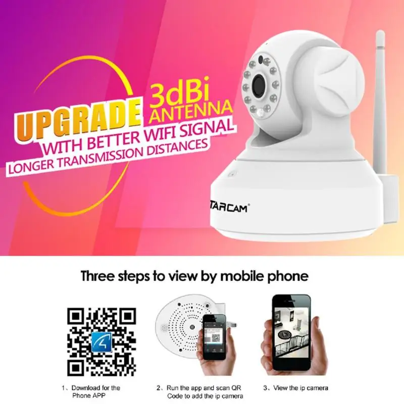 Buy Vstarcam C7837WIP HD 720P Wifi IP Camera with Eye4