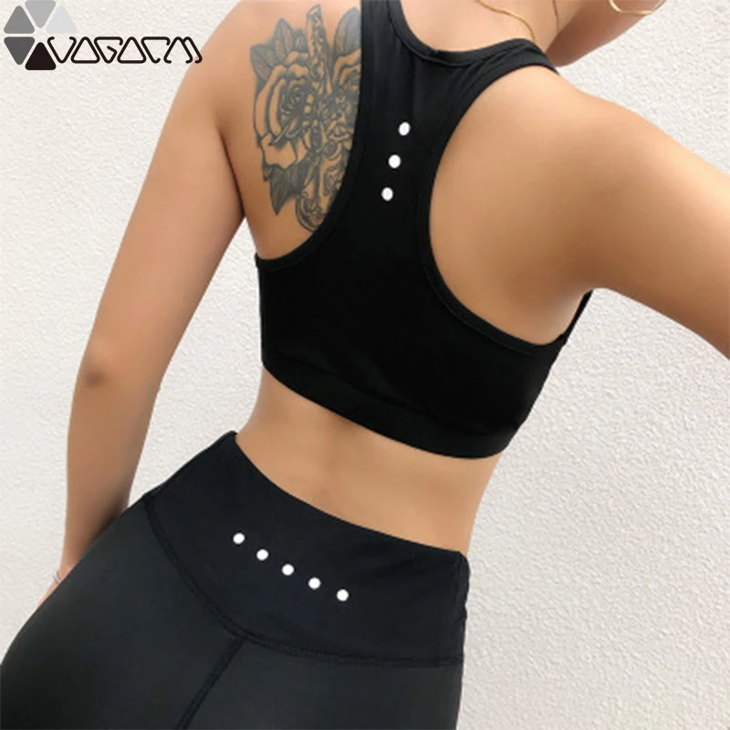 

Active Women Yoga Gym Two Piece Suit High Waist Black Solid Sport Bra+leggings Fitness Running Mujer Flex Fashion Workout Wear