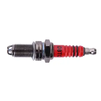 

Vodool D8TC High Performance Reduce Carbon Deposition 3-Electrode Motorcycle Spark Plug for Honda for Yamaha Moto Accessories