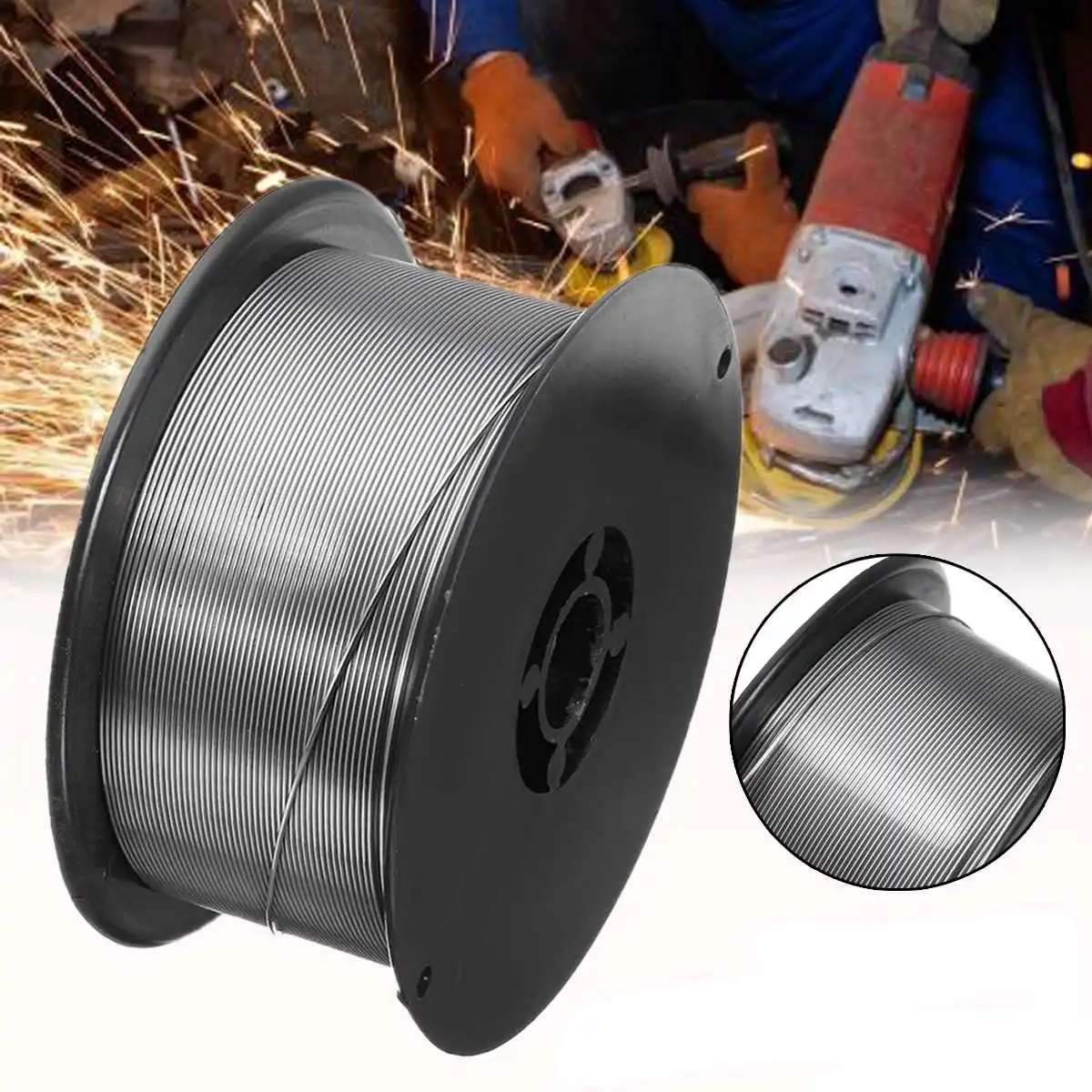 

1kg 0.8/0.9/1.0/1.2mm Gasless Mig Welding Wire E71T-GS / E71T-11 A5.20 Welding Flux Cored wire without gas For Mig Welder Tool