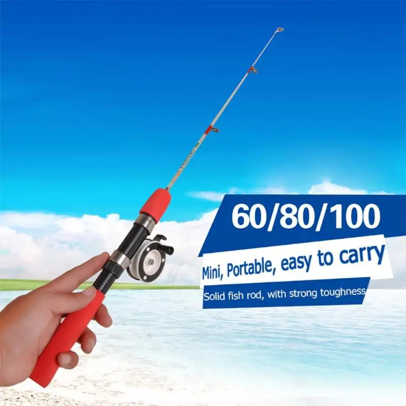 Buy Portable Telescopic Fishing Rod FRP Fishing Pole