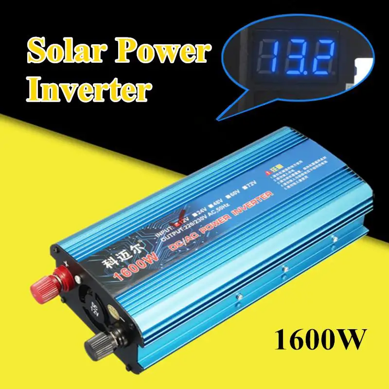 

2000W Power Inverter 12v 220v Digital Display USB Modified Sine Wave Auto Power Car Converter Transformer Charger Adapter