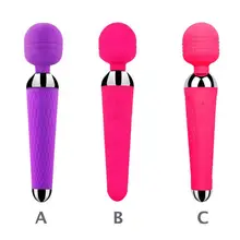 Powerful oral clit Vibrators for Women USB Charge AV Magic Wand Vibrator Massager Adult Sex Toys for Woman Powerful oral clit Vibrators for Women USB Charge AV Magic Wand Vibrator Massager Adult Sex Toys for Woman