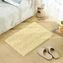 Абсорбент нескользящий микрофибра коврик для ванной цинковый коврик ковер мягкий внутренний моющийся Ванная комната спальня кухонный коврик