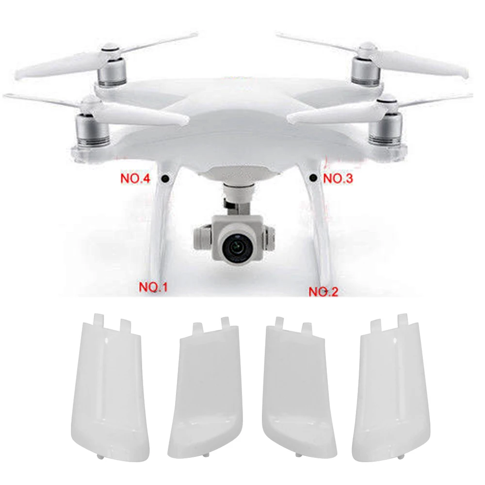 4 шт./компл. посадочное шасси для DJI Phantom чехол посадочного дрона запасные части