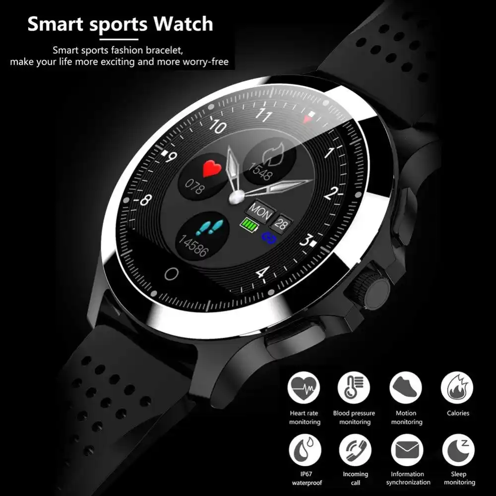 men's blood pressure watch