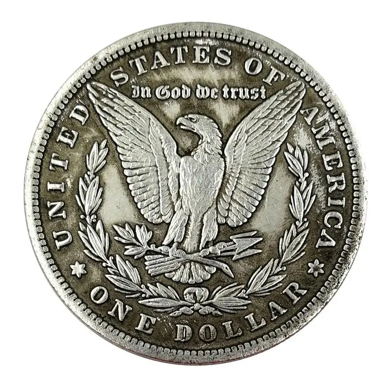 

1884 Woman's Head Commemorative Coin Lucky Antique Wishing Coin Lucky Gift Metal Badge Souvenir Medal Collection Currency Craft
