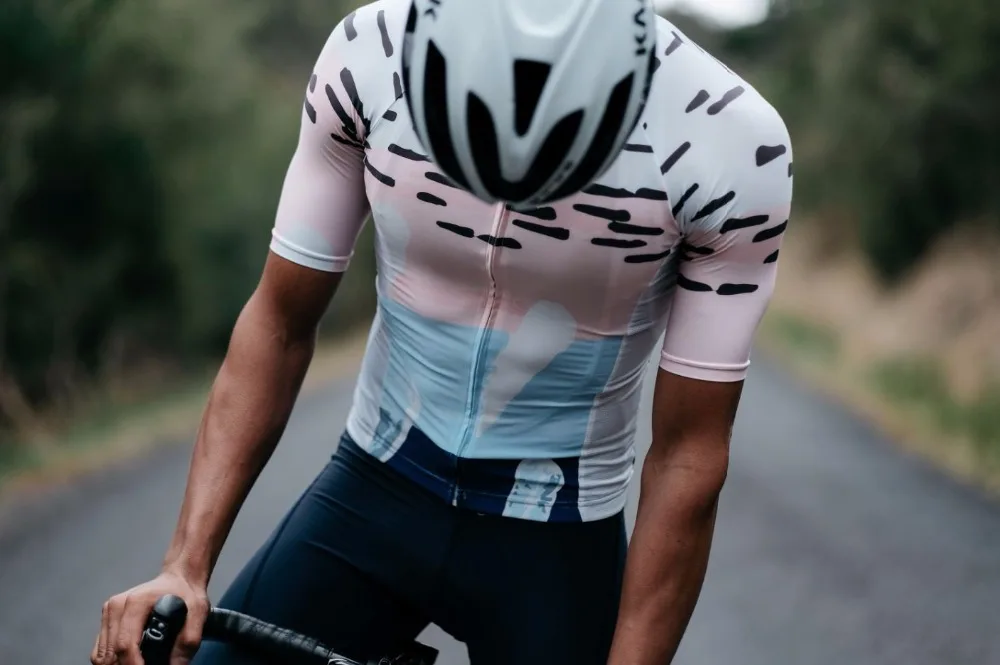 

Men's Lightweight quick drying and breathable cycling jersey Short sleeve Full zip with lock cycling clothing jersey only
