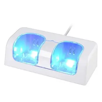 

2 Port + 2 battery 2800mAh Station of Charger Plastic charging station for Nintendo Wii WIIMOTE HANDLE