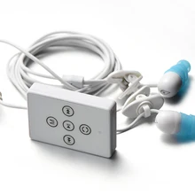 IPX8 водонепроницаемый 4 Гб MP3 плеер спортивный музыкальный плеер плавание Бег езда с наушниками FM радио задняя клипса CJX 278