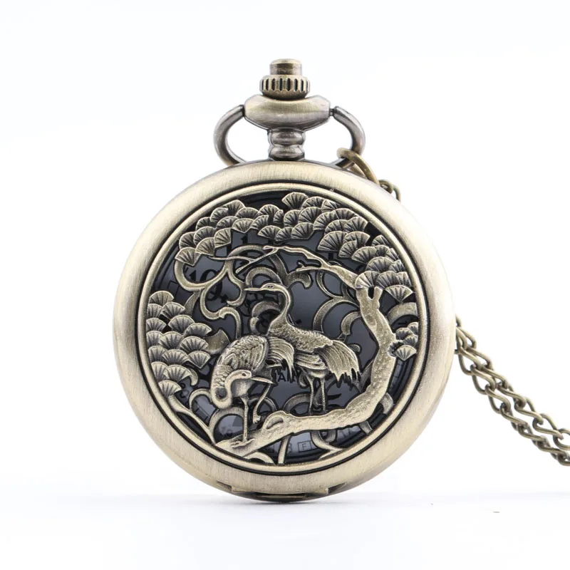 Pocket & Fob Watches Chinese Style Birds Hollow Out Quartz Pocket Watch Necklace Pendan Women/Mens Pendant Watch Gift Pocket & Fob Watches Chinese Style Birds Hollow Out Quartz Pocket Watch Necklace Pendan Women/Mens Pendant Watch Gift