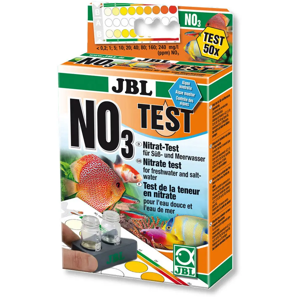 

JBL Nitrate NO3 Test Kit Set for Fresh Water and Marine