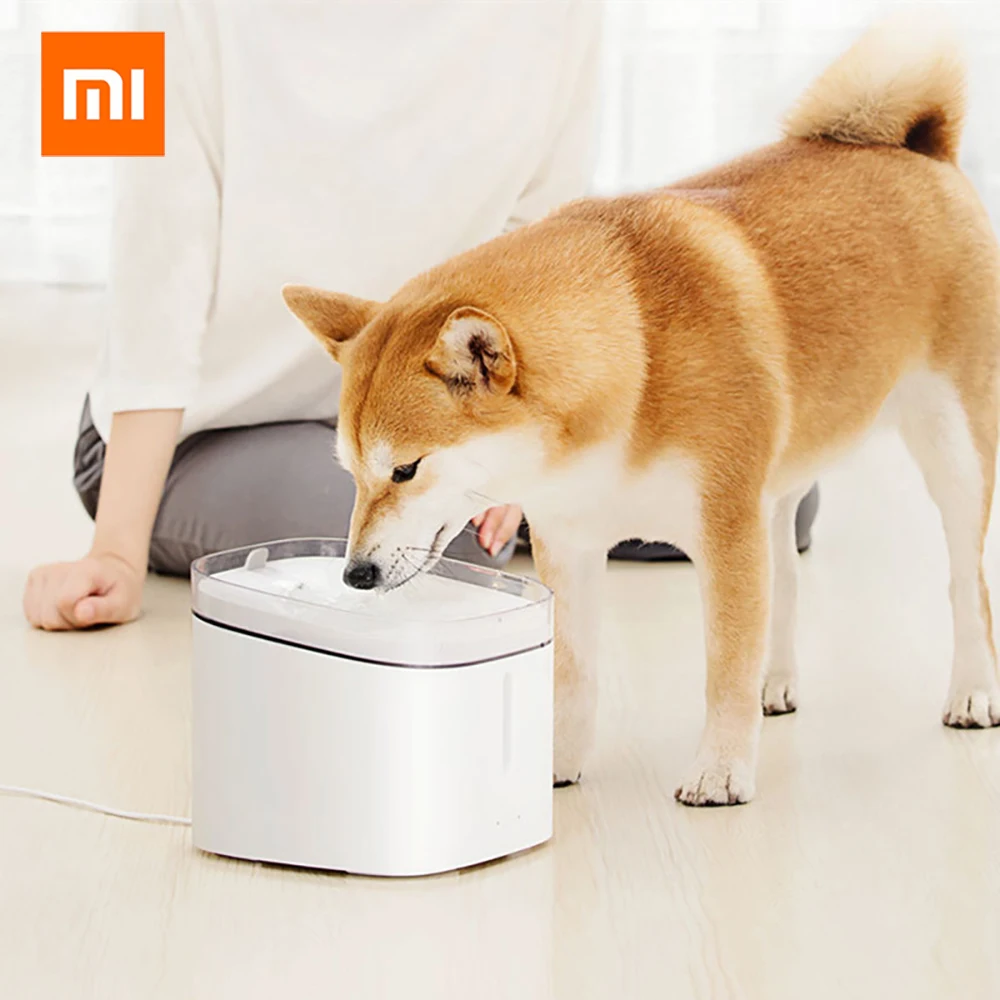 Оригинальный Xiaomi Mijia котенок щенок диспенсер для воды домашних животных собак и