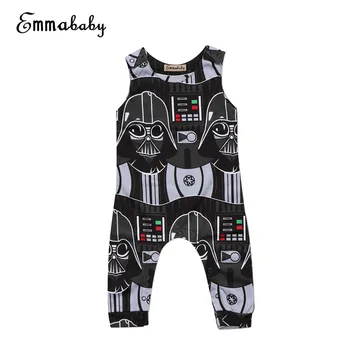 

Star Wars Newborn Toddler Infant Baby Boy Sleeveless Romper Jumpsuit Playsuit Casual Clothes Sleepsuit One Piece Outfits