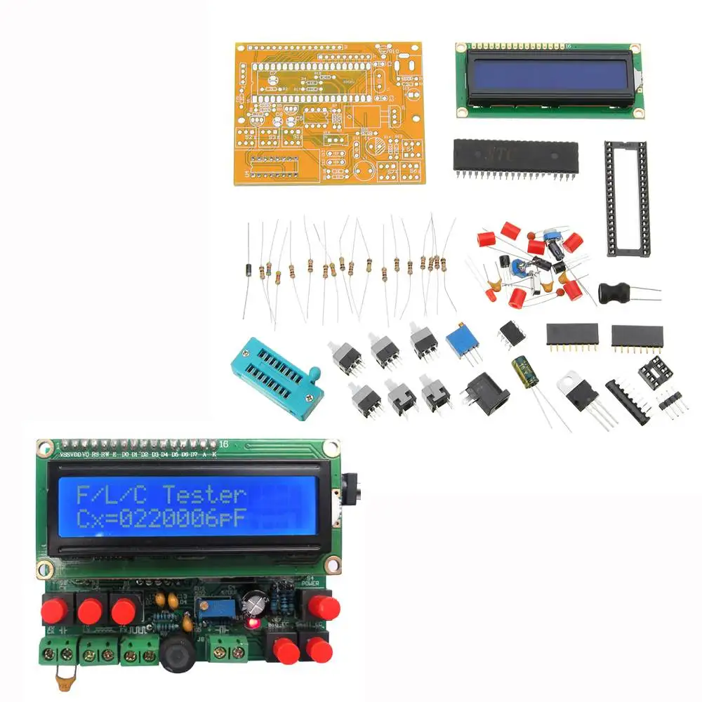 

DIY High Precision Digital Inductance Meter Capacitance Meter Frequency Meter Kit