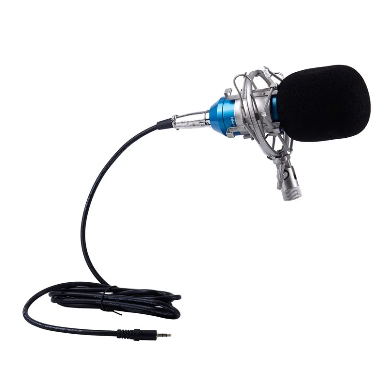 Профессиональный BM-800 конденсаторный микрофон динамический микрофон звук аудио студия Запись микрофон с подставкой амортизатор