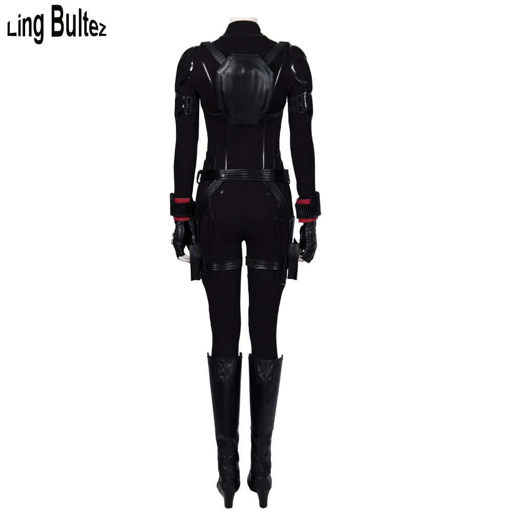 Ling Bultez High Quality Avengers Endgame Black Widow Costume Newest Black Widow Cosplay Suit