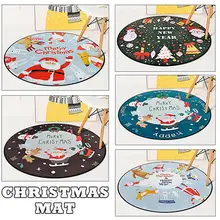 60/80 диаметр Рождество круглый ковер игровой тент площадь ковровое покрытие для раздевалки компьютерный коврик на стул и на пол для гостиной спальни