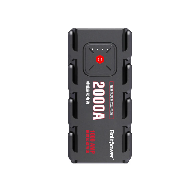  2000A Peak Car Jump Starter Pack Portable LED Flashlight Power Bank USB Auto Battery Supply Phone P