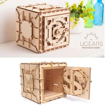 

Innovative Wooden Jigsaw Puzzle Treasure Box Girl Storage Jewelry Box