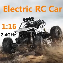 RC автомобиль 1:16 дистанционное управление высокая скорость автомобиля 2,4 ГГц электрический RC игрушки Monster Truck Багги внедорожные игрушки